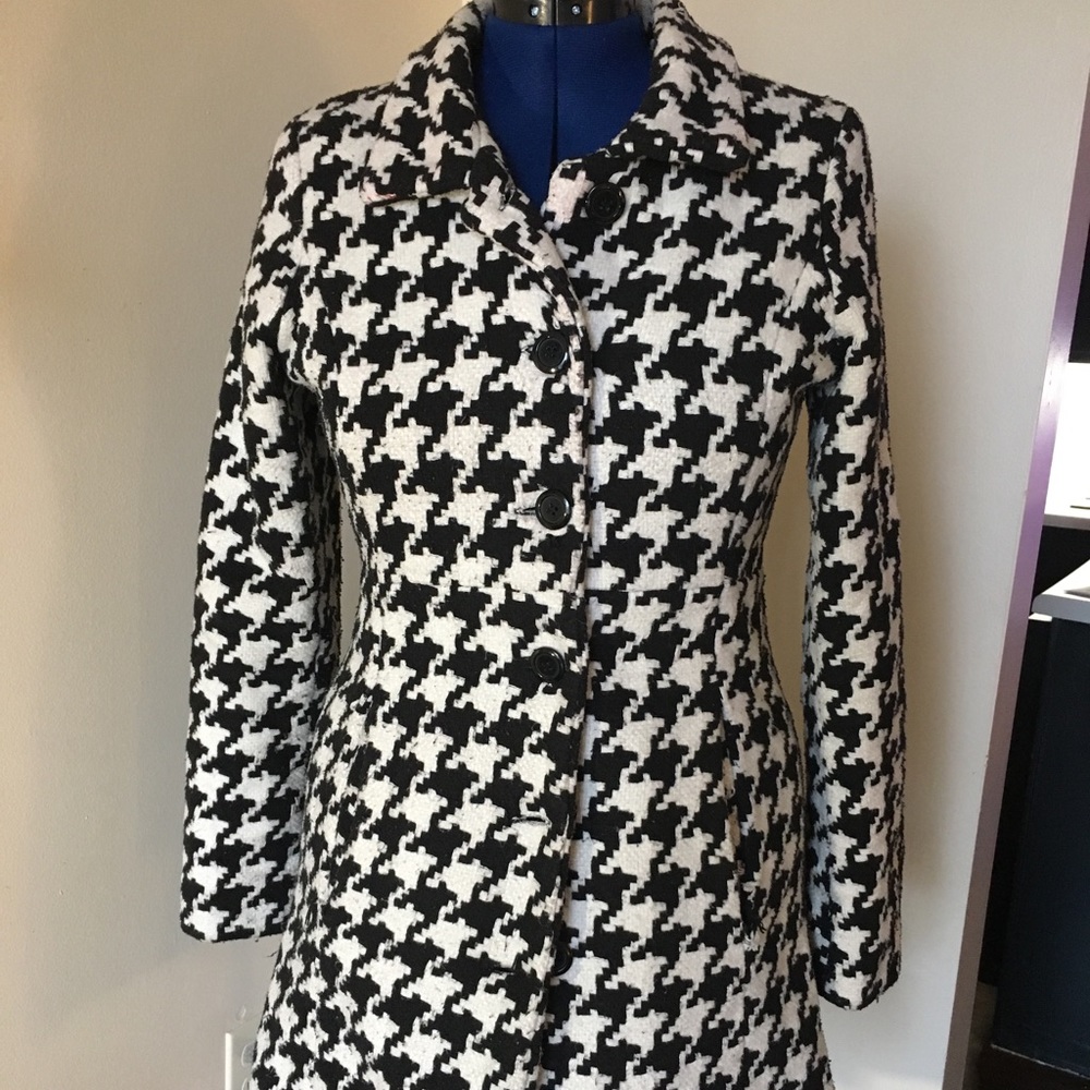 Houndstooth Coat